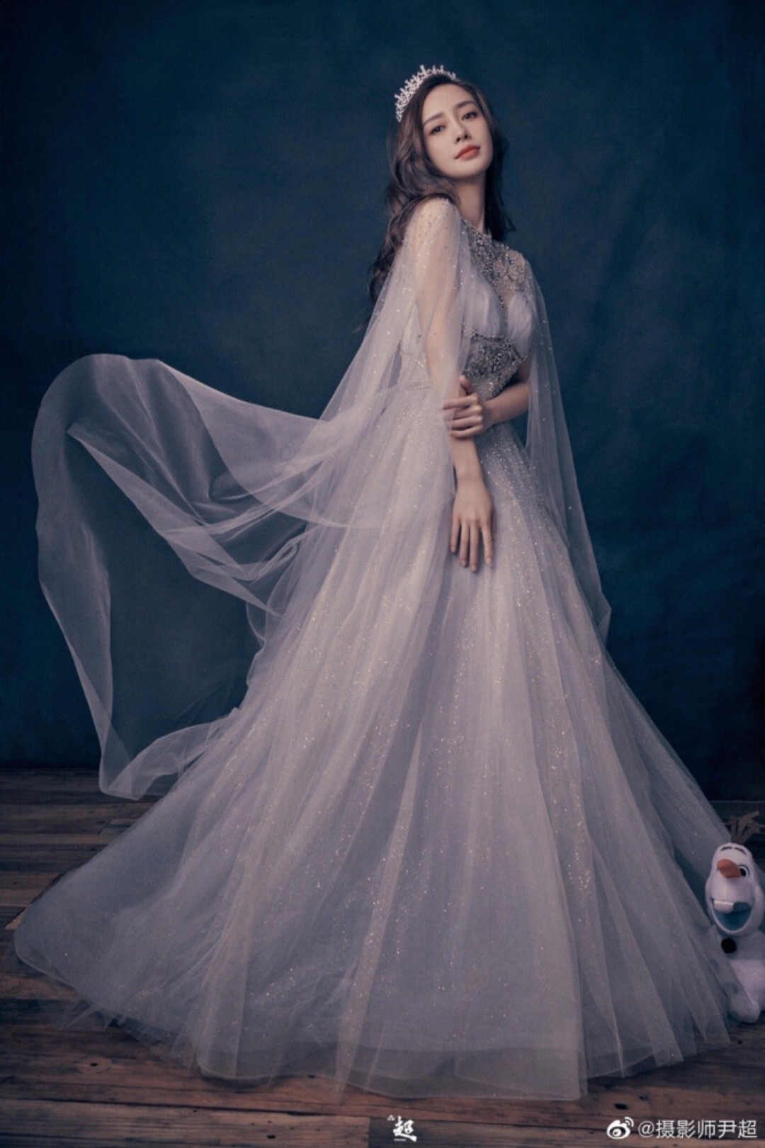 杨颖最美的照片婚纱照图片