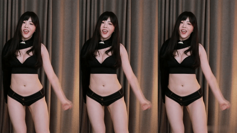 AfreecaTV黑珍(黑晶)(BJ햄찡)2020年11月10日Sexy Dance131150-秀人集