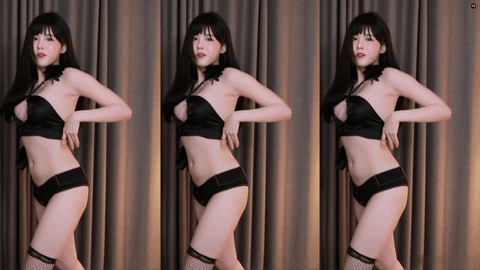 AfreecaTV黑珍(黑晶)(BJ햄찡)2020年10月30日Sexy Dance183726-秀人集