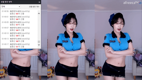 Afreecatv윤어린(BJ允奥琳)2020年5月2日Sexy Dance00412520-秀人集