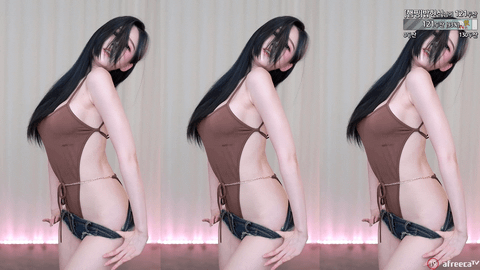 Afreecatv햄찡(BJ黑珍)2023年6月7日Sexy Dance183357-秀人集