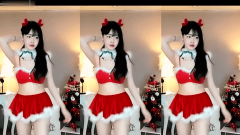Afreecatv심심한은비(BJ恩菲)2021年12月24日Sexy Dance091414-秀人集