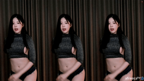 AfreecaTV黑珍(黑晶)(BJ햄찡)2020年8月2日Sexy Dance231301-秀人集
