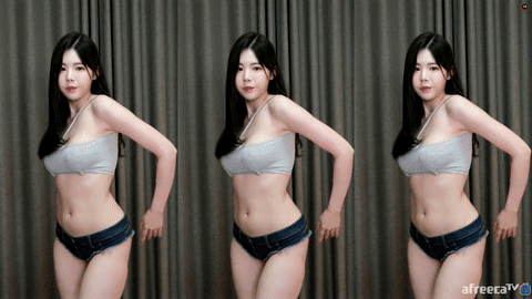 AfreecaTV黑珍(黑晶)(BJ햄찡)2020年8月21日Sexy Dance192650-秀人集