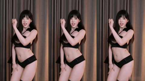 AfreecaTV黑珍(黑晶)(BJ햄찡)2020年10月30日Sexy Dance173729-秀人集