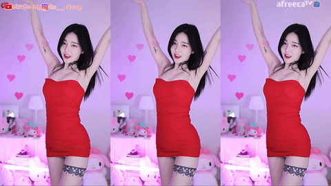 Afreecatv츄정(BJ秋亭)2022年2月15日Sexy Dance144708-秀人集