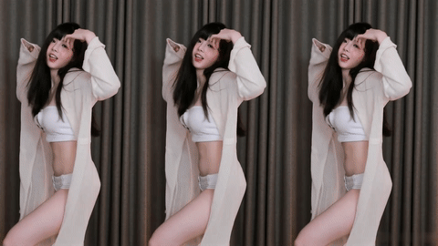 AfreecaTV黑珍(黑晶)(BJ햄찡)2020年10月17日Sexy Dance135921-秀人集