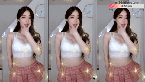 AfreecaTV都诗(BJ도시)2021年6月17日舞蹈剪辑070128-秀人集