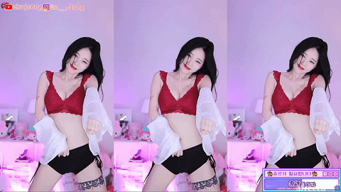 Afreecatv츄정(BJ秋亭)2022年2月22日Sexy Dance150219-秀人集