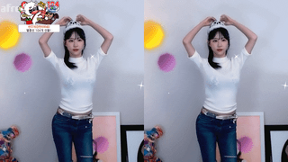 Afreecatv크레용팝엘린(BJ艾琳)2019年10月8日Sexy Dance22119533-秀人集