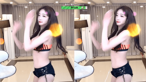 Afreecatv뚱미(BJ呆梦)2021年4月9日Sexy Dance005043-秀人集
