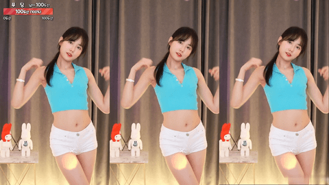 AfreecaTV布丁(BJ푸딩)2021年7月6日舞蹈剪辑140453-秀人集