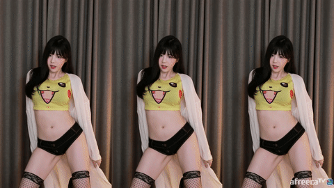 AfreecaTV黑珍(黑晶)(BJ햄찡)2020年9月19日Sexy Dance105552-秀人集