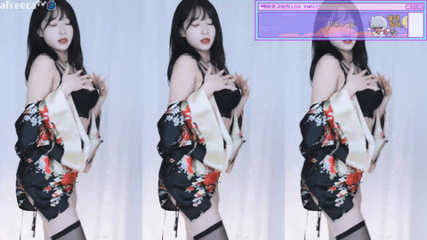 AfreecaTV巴卡(BJ백하랑)2022年2月13日舞蹈剪辑070017-秀人集