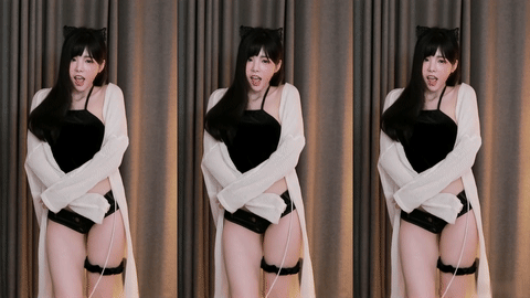 AfreecaTV黑珍(黑晶)(BJ햄찡)2020年10月31日Sexy Dance165740-秀人集
