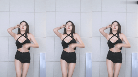 BJ时元(김시원해요)2021年9月1日舞蹈剪辑010636-秀人集