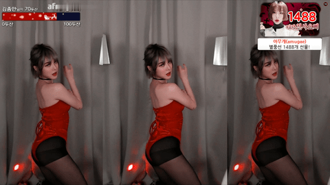 AfreecaTV尤碧(BJ요삐)2020年12月24日Sexy Dance180108-秀人集