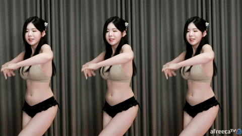 AfreecaTV黑珍(黑晶)(BJ햄찡)2020年8月13日Sexy Dance171519-秀人集
