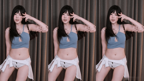 AfreecaTV黑珍(黑晶)(BJ햄찡)2020年10月26日Sexy Dance152814-秀人集
