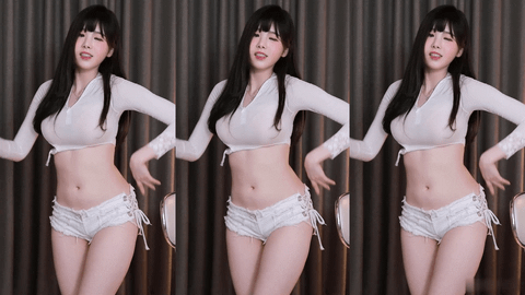 AfreecaTV黑珍(黑晶)(BJ햄찡)2020年10月23日Sexy Dance162203-秀人集