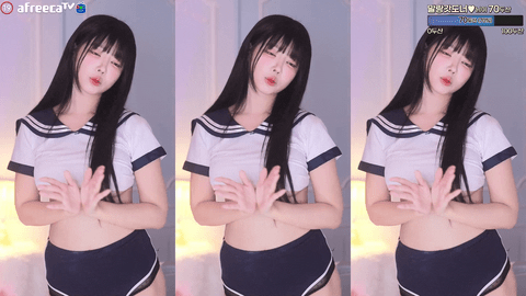AfreecaTV瘦瘦(BJ말랑소히)2022年12月13日舞蹈剪辑234510-秀人集