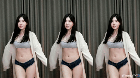 AfreecaTV黑珍(黑晶)(BJ햄찡)2020年8月21日Sexy Dance192648-秀人集