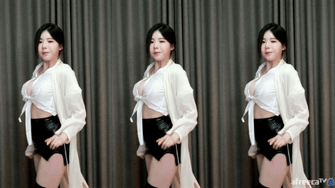 AfreecaTV黑珍(黑晶)(BJ햄찡)2020年8月15日Sexy Dance173054-秀人集