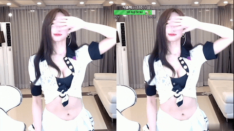 AfreecaTV呆梦(BJ뚱미)2021年6月11日舞蹈剪辑220835-秀人集