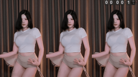 Afreecatv햄찡(BJ黑珍)2021年9月23日Sexy Dance022830-秀人集