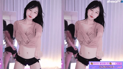 BJ秋亭(츄정)2022年6月3日舞蹈剪辑172039-秀人集
