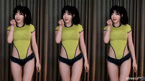AfreecaTV黑珍(黑晶)(BJ햄찡)2020年9月6日Sexy Dance064756-秀人集