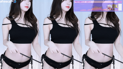 Afreecatv백하랑(BJ巴卡)2022年3月5日Sexy Dance080836-秀人集