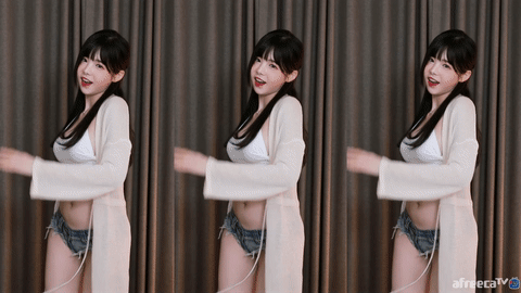 AfreecaTV黑珍(黑晶)(BJ햄찡)2020年9月20日Sexy Dance102140-秀人集