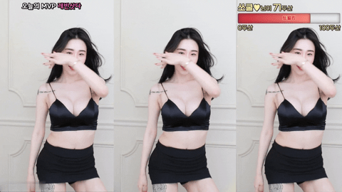 BJ레빈(雷彬)2021年8月17日Sexy Dance000328-秀人集