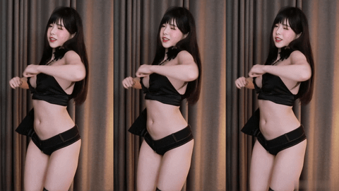 AfreecaTV黑珍(黑晶)(BJ햄찡)2020年10月30日Sexy Dance183728-秀人集
