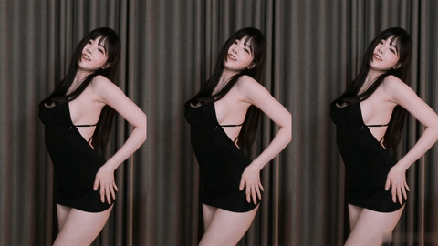 AfreecaTV黑珍(黑晶)(BJ햄찡)2020年10月7日Sexy Dance141520-秀人集