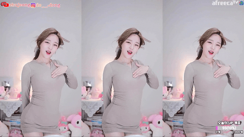 Afreecatv츄정(BJ秋亭)2021年12月30日Sexy Dance153706-秀人集