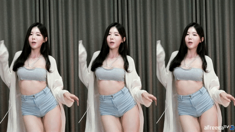 AfreecaTV黑珍(黑晶)(BJ햄찡)2020年8月21日Sexy Dance162644-秀人集