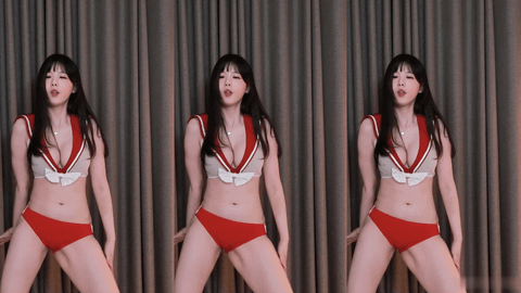 AfreecaTV黑珍(黑晶)(BJ햄찡)2020年11月27日Sexy Dance154446-秀人集