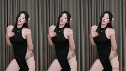 Afreecatv햄찡(BJ黑珍)2021年1月3日Sexy Dance010056-秀人集
