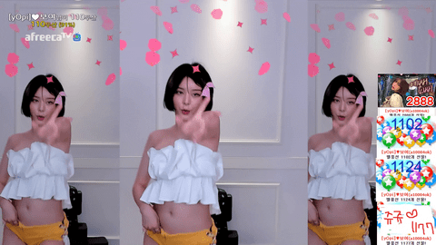 Afreecatv요삐(BJ尤碧)2021年7月5日Sexy Dance121221-秀人集