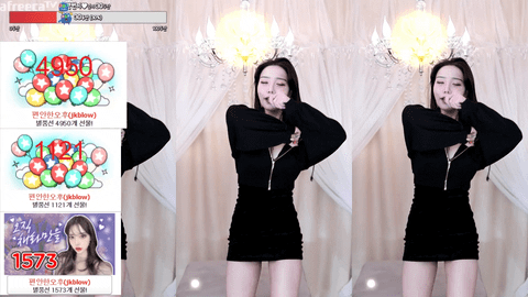 Afreecatv채화(BJ彩婉)2022年1月6日Sexy Dance200048-秀人集