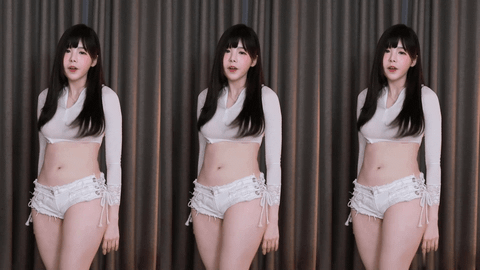 AfreecaTV黑珍(黑晶)(BJ햄찡)2020年10月23日Sexy Dance162208-秀人集
