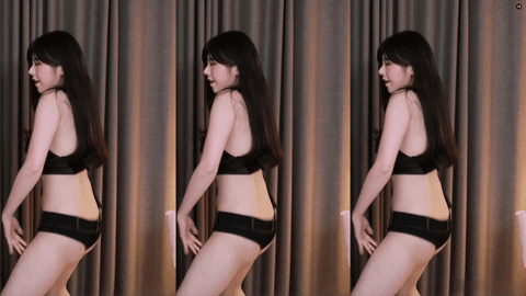 AfreecaTV黑珍(黑晶)(BJ햄찡)2020年10月30日Sexy Dance160721-秀人集