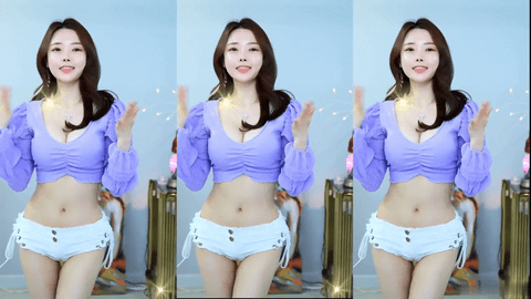 Afreecatv신나은(BJ申娜恩)2021年3月12日Sexy Dance131625-秀人集