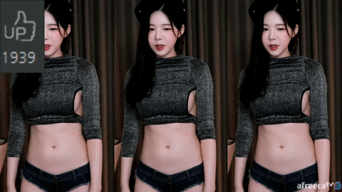 AfreecaTV黑珍(黑晶)(BJ햄찡)2020年8月2日Sexy Dance223437-秀人集