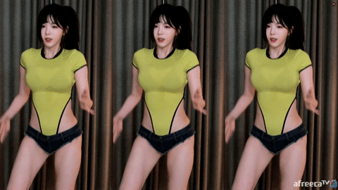 AfreecaTV黑珍(黑晶)(BJ햄찡)2020年9月6日Sexy Dance064755-秀人集