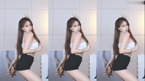 AfreecaTV时元(BJ김시원해요)2021年4月25日舞蹈剪辑010724-秀人集