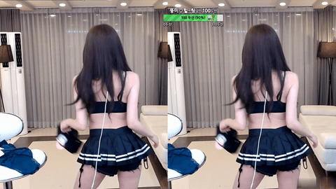 AfreecaTV呆梦(BJ뚱미)2021年6月10日舞蹈剪辑221852-秀人集