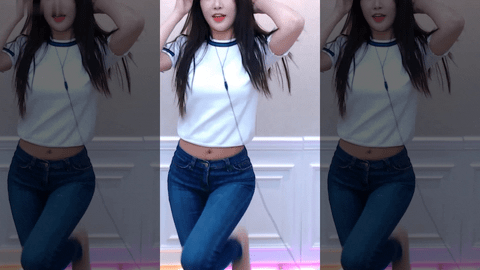BJ尹娜露(유하루)2021年4月6日舞蹈剪辑080019-秀人集